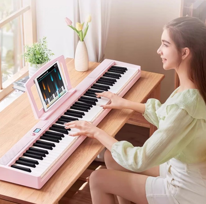 高顏值智能鋼琴新寵，特倫斯V30 Pro折疊琴出圈了！